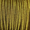 Сутаж сток Италия 4 мм цвет Античное золото металлик 1 метр