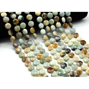 Бусины из амазонита круг гр.12мм, 38см, 28 бусин
