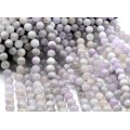 Бусины из аметиста лавандового шарик 12мм, 38см, 31 бусина