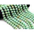 Бусины из бирюзы (имитация) шарик 14мм, 39,5см, 28 бусин