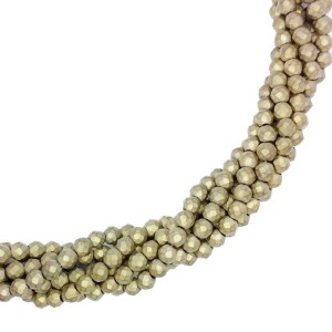 Натуральный камень ГЕМАТИТ бусины круглые граненые 3 мм, цвет матовый бронза, около 40 см/нить Натуральный камень ГЕМАТИТ бусины круглые граненые 3 мм, цвет матовый бронза, около 40 см/нить