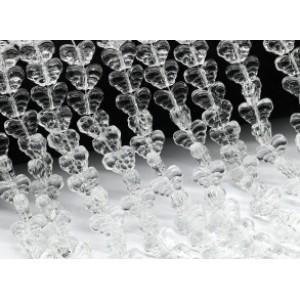 Бусины из горного хрусталя Бабочка 15*10мм, 37см, 39 бусин (иск.) Бусины из горного хрусталя Бабочка 15*10мм, 37см, 39 бусин (иск.)