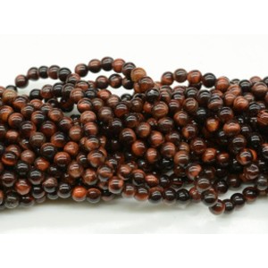 Бусины из бычьего глаза шарик 6мм, 37,5см, 63 бусины