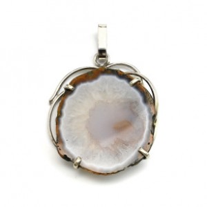 Кулон с агатом 32*34мм Кулон с агатом 32*34мм