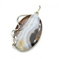 Кулон из агата 37*53мм.