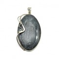 Кулон авантюрин (уткинит) 37*59мм
