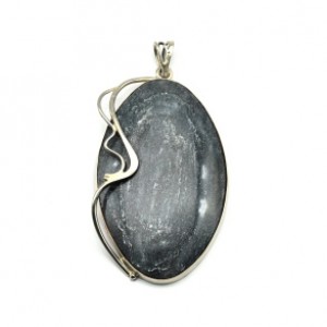 Кулон авантюрин (уткинит) 37*59мм