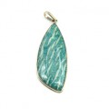 Кулон амазонит "Грация" 21*52мм.