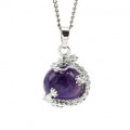 Кулон Дракон на шаре 18*20мм с аметистом Кулон Дракон на шаре 18*20мм с аметистом