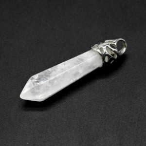 Кристалл-маятник из горного хрусталя 8*37мм