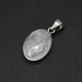 Кулон из горного хрусталя овал гр.13*18мм Кулон из горного хрусталя овал гр.13*18мм