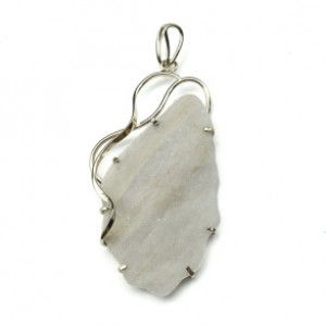 Кулон с горным хрусталем 38*65мм.