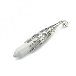 Кристалл - Кулон-маятник 8*50мм с кахолонгом (иск.)