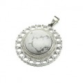 Кулон из кахолонга круг 35мм
