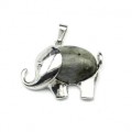 Кулон Слон 38*25мм с лабрадором
