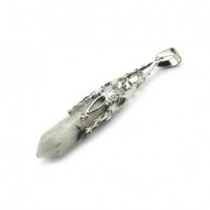 Кристалл - Кулон-маятник 8*50мм с лабрадором