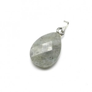 Кулон из лабрадорита капля гр.13*18мм