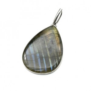 Кулон с лабрадором "Капля" 33*47мм