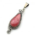 Кулон родонит " Орлец " капля 16*48мм. Кулон родонит " Орлец " капля 16*48мм.