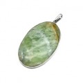 Кулон флюорит "Овал" 33*52мм.