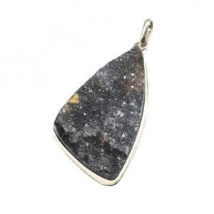 Кулон халцедон щетка 27*50мм.