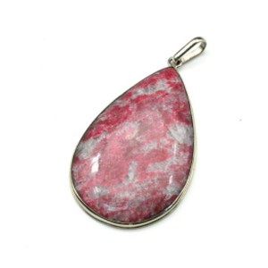 Кулон тулит  "Капля" 30*47мм.