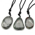 Кулон из яшмы галтовка на шнурке 23*33мм, 62см Кулон из яшмы галтовка на шнурке 23*33мм, 62см