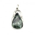 Кулон серафинит 23*38мм.