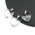 Кулон Сердце 20*20мм из хрусталя (имитация)