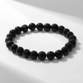 Браслет шар №8 «Агат чёрный» Браслет шар №8 «Агат чёрный»