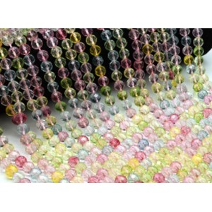 Бусины из самоцветов (имитация) шарик гр.8мм, 36,5см, 48 бусин