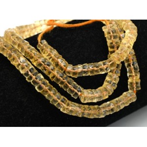 Бусины из цитрина диски гр,5мм, 41см, 180 бусин