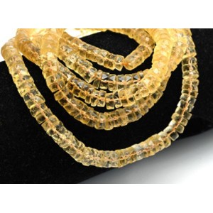 Бусины из цитрина диски гр,6мм, 42см, 178 бусин