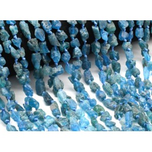 Бусины из апатита галтовка 5*8мм, 40см, 39 бусин