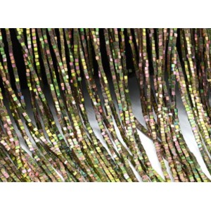 Бусины из гематита кубик 1,5мм цвет хамелеон, 38,5см, 247 бусин