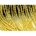 Бусины из гематита треугольник 4*4мм цвет золотой, 38см, 120 бусин