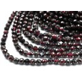 Бусины из граната шарик гр.4мм, 39,5см, 101 бусина
