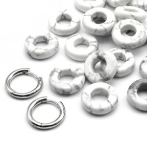 Бусина - бублик для швенз 20*6мм из кахолонга, 1шт