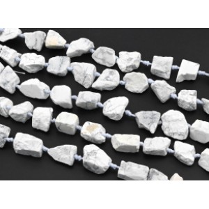 Бусины из кахолонга галтовка 15-30мм, 43см, 16 бусин