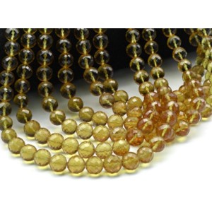 Бусины из султанита г/т шарик гр.7-10мм, 46см, 56 бусин, 51,8г