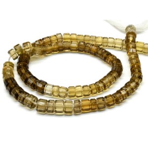 Бусины из топаза диски гр.6*4мм, 39см, 96 бусин