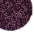 Бисер TOHO HEXAGON №11 цвет 026С аметист внутреннее посеребрение 5 граммов Япония