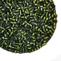 Бисер TOHO HEXAGON №11 цвет 0037 оливковый с внутренним посеребрением 5 граммов Япония