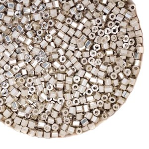 Бисер TOHO HEXAGON №11 цвет 558 серебрянный 5 граммов Япония