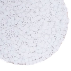 Бисер TOHO HEXAGON №11 цвет 41F белый матовый 5 граммов Япония
