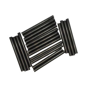 Стеклярус PRECIOSA 30 мм гладкий, 23980 черный, 20 штук/упаковка