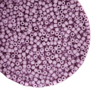 Бисер TOHO №11 цвет 127 перламутровый сиреневый ЯПОНИЯ упаковка 10 граммов
