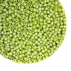 Бисер TOHO №11 цвет 0131 кислое яблоко ЯПОНИЯ упаковка 10 граммов