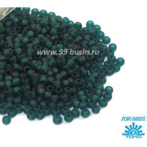 Бисер TOHO №11 цвет 0007BDF морская волна матовая ЯПОНИЯ пакет 10 граммов