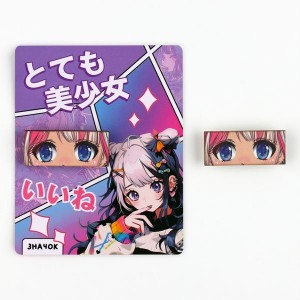 Значок флуоресцентный "Аниме", 4 х 1.7 см Значок флуоресцентный "Аниме", 4 х 1.7 см